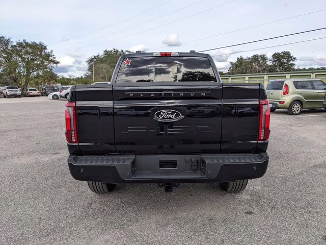 2025 Black Metallic Ford F-150 Platinum 4X4 Truck