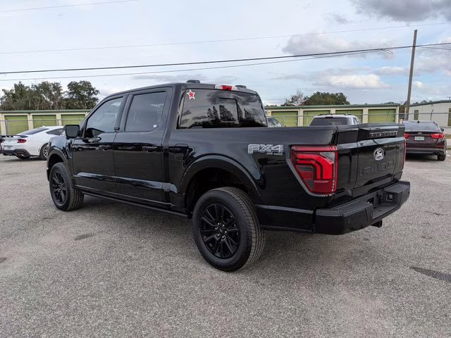 2025 Black Metallic Ford F-150 Platinum 4X4 Truck