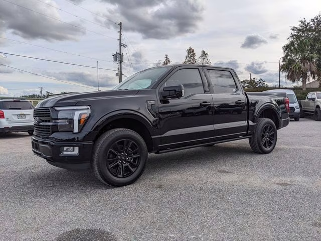 2025 Black Metallic Ford F-150 Platinum 4X4 Truck