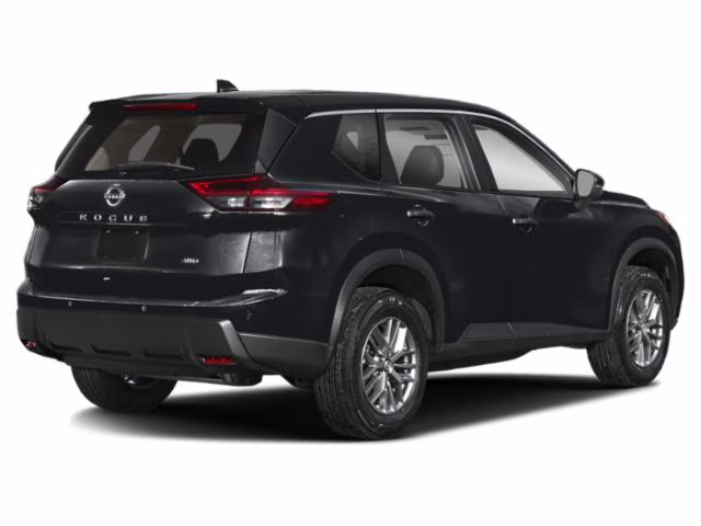 2024 Super Black Nissan Rogue S FWD SUV