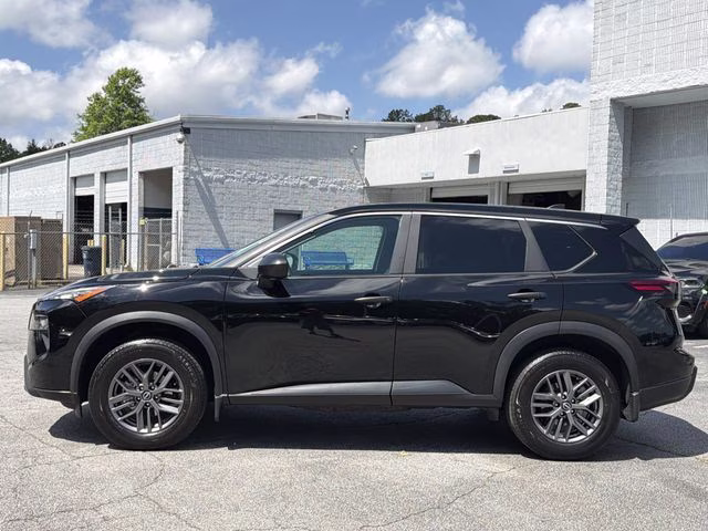 2024 Super Black Nissan Rogue S FWD SUV
