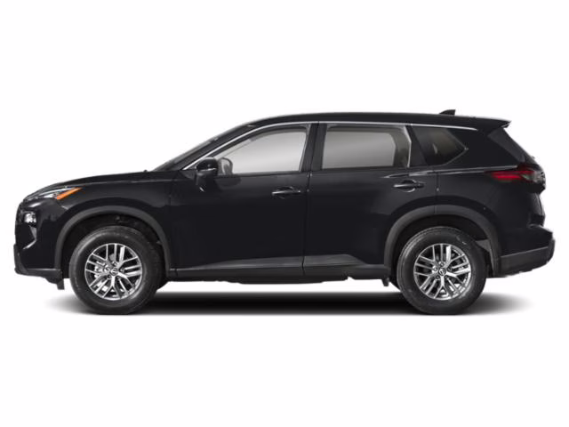 2024 Super Black Nissan Rogue S FWD SUV