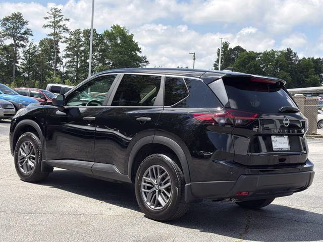 2024 Super Black Nissan Rogue S FWD SUV