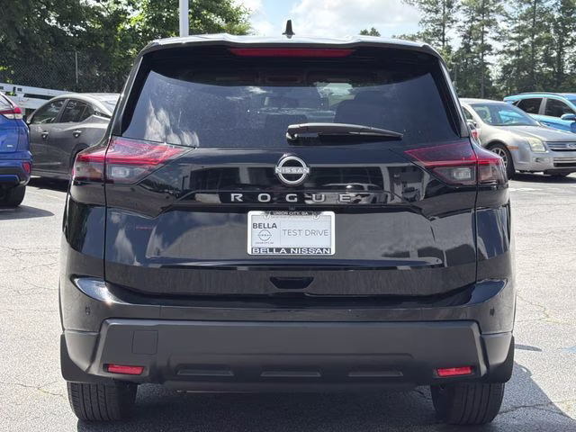 2024 Super Black Nissan Rogue S FWD SUV