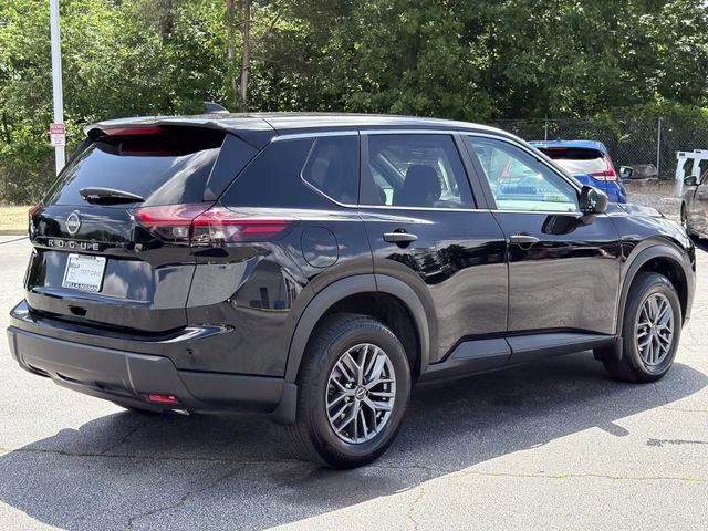 2024 Super Black Nissan Rogue S FWD SUV