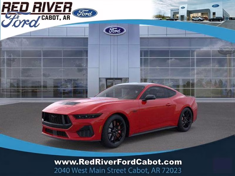 2026 Race Red Ford Mustang GT Premium RWD Coupe