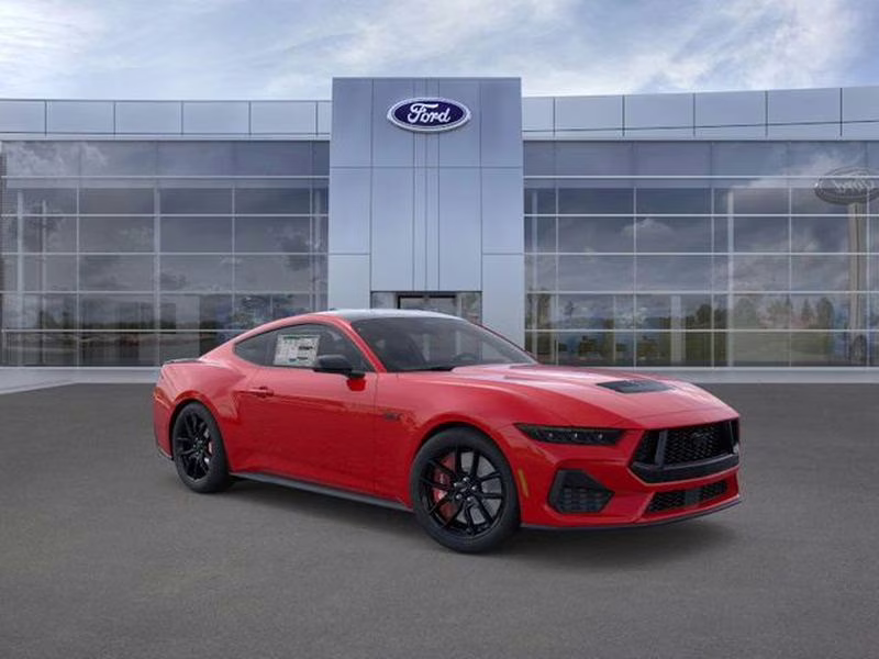 2026 Race Red Ford Mustang GT Premium RWD Coupe