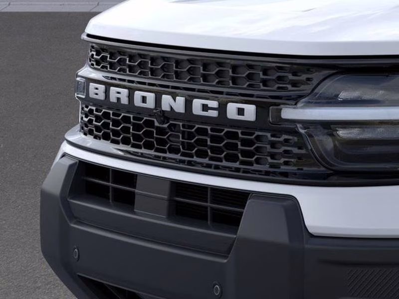 2025 Oxford White Ford Bronco Sport Outer Banks 4X4 SUV