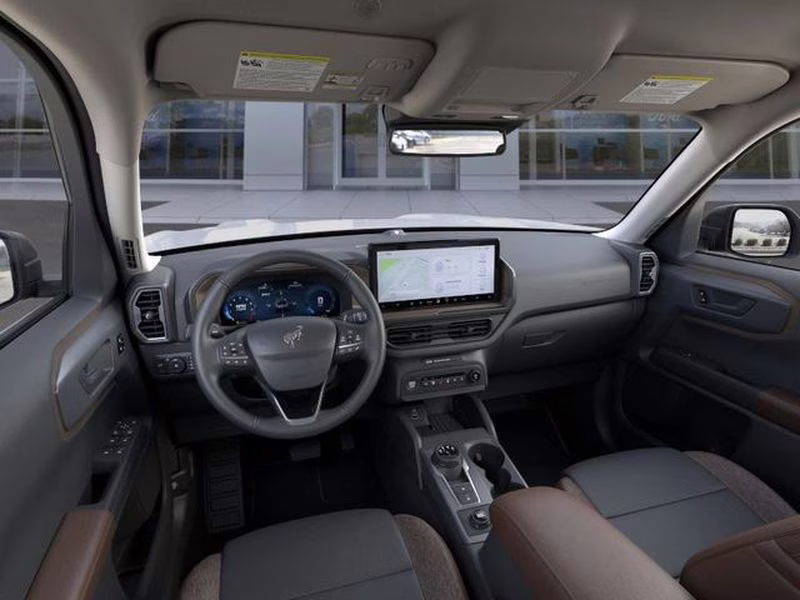 2025 Oxford White Ford Bronco Sport Outer Banks 4X4 SUV