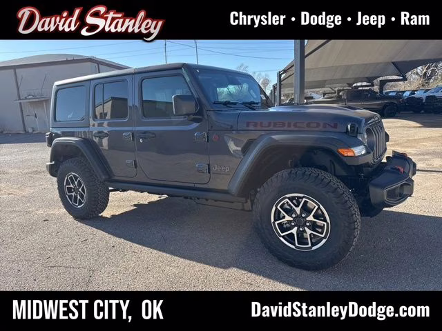 2026 Crystal Metallic Jeep Wrangler Rubicon 4X4 SUV