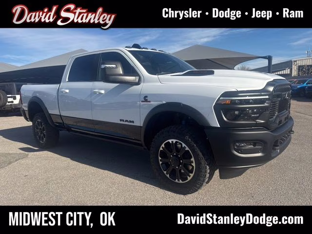 2026 Bright White Clearcoat Ram 2500 Rebel 4X4 Truck