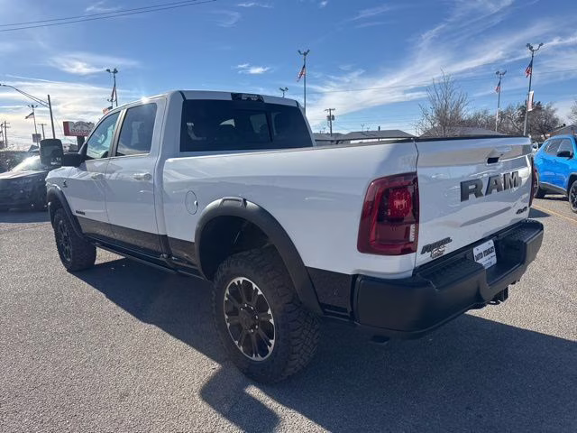 2026 Bright White Clearcoat Ram 2500 Rebel 4X4 Truck