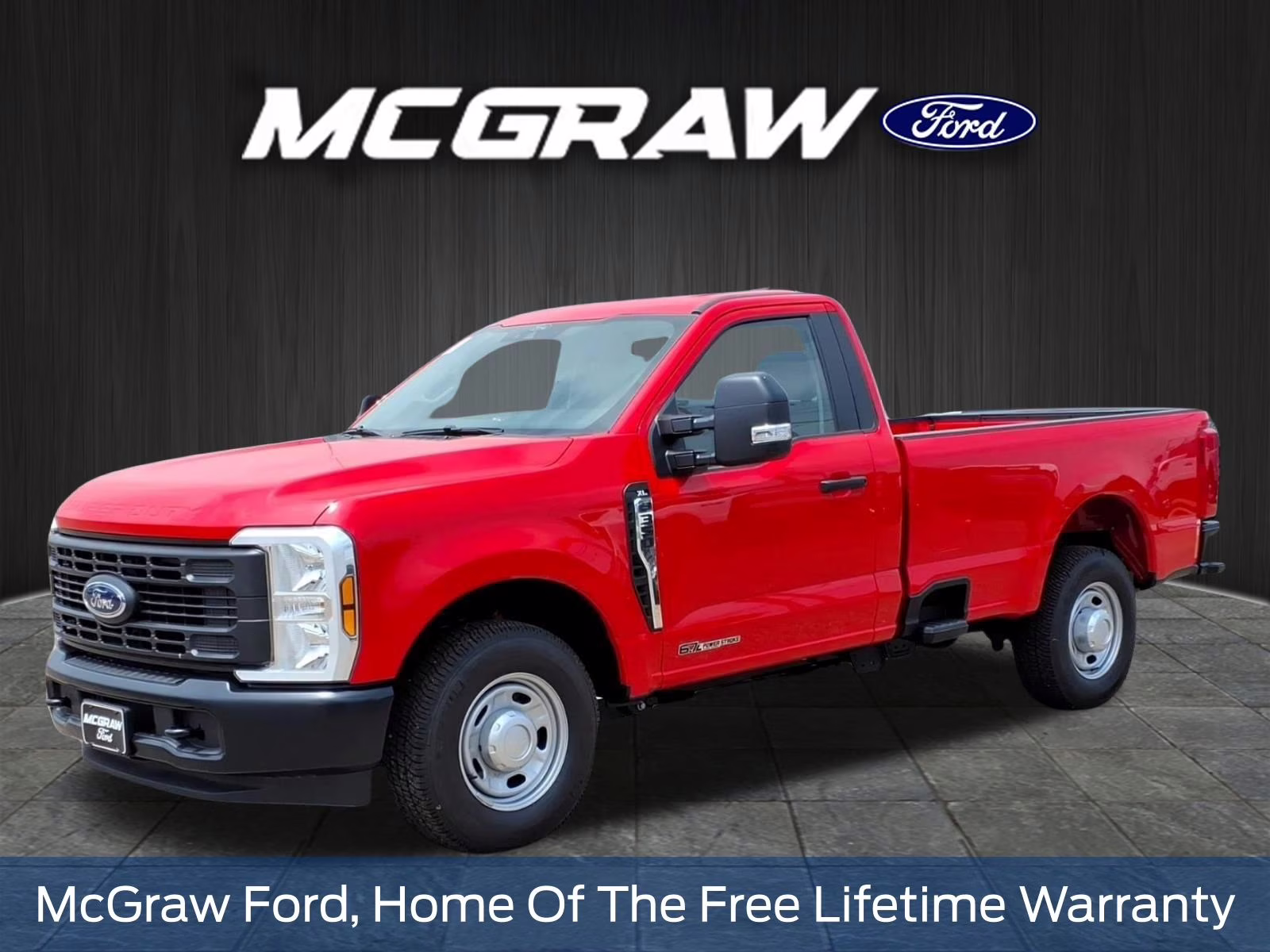 2026 Race Red Ford Super Duty F-350 SRW XL RWD Truck