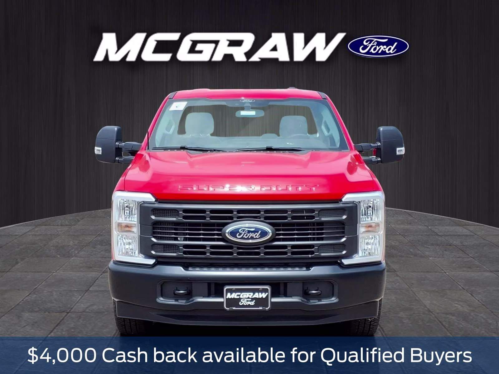 2026 Race Red Ford Super Duty F-350 SRW XL RWD Truck