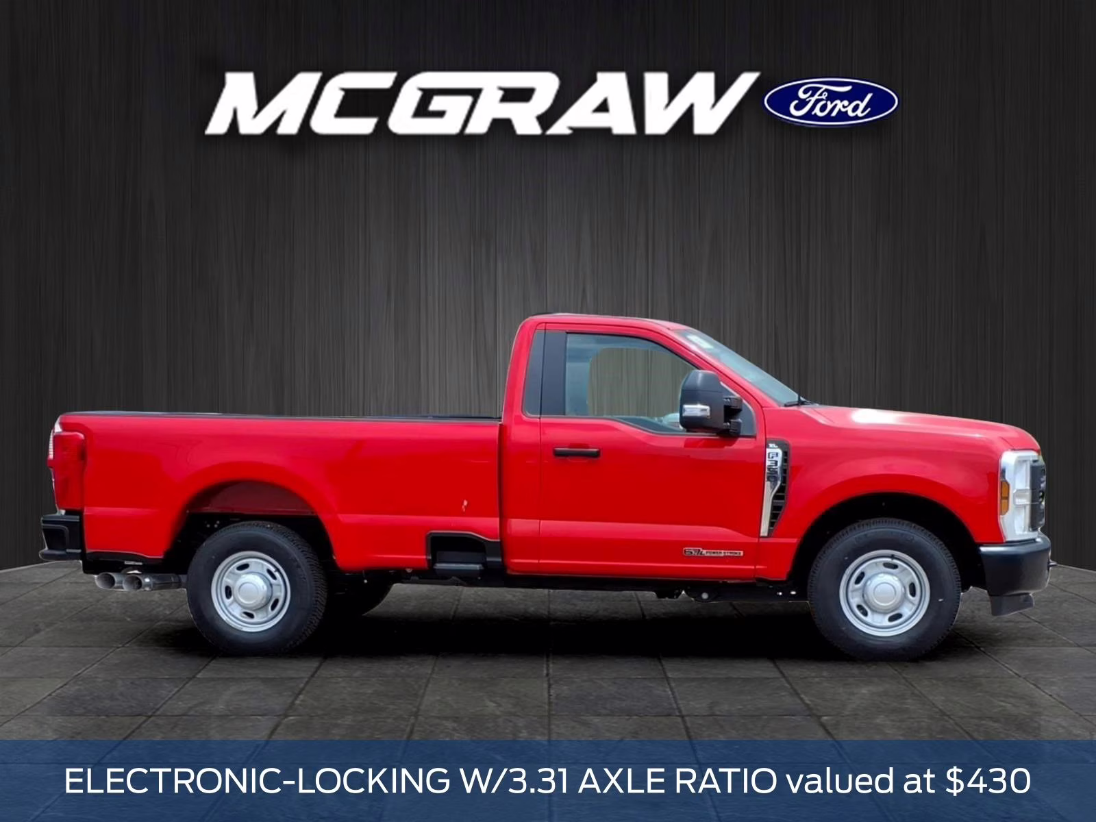 2026 Race Red Ford Super Duty F-350 SRW XL RWD Truck