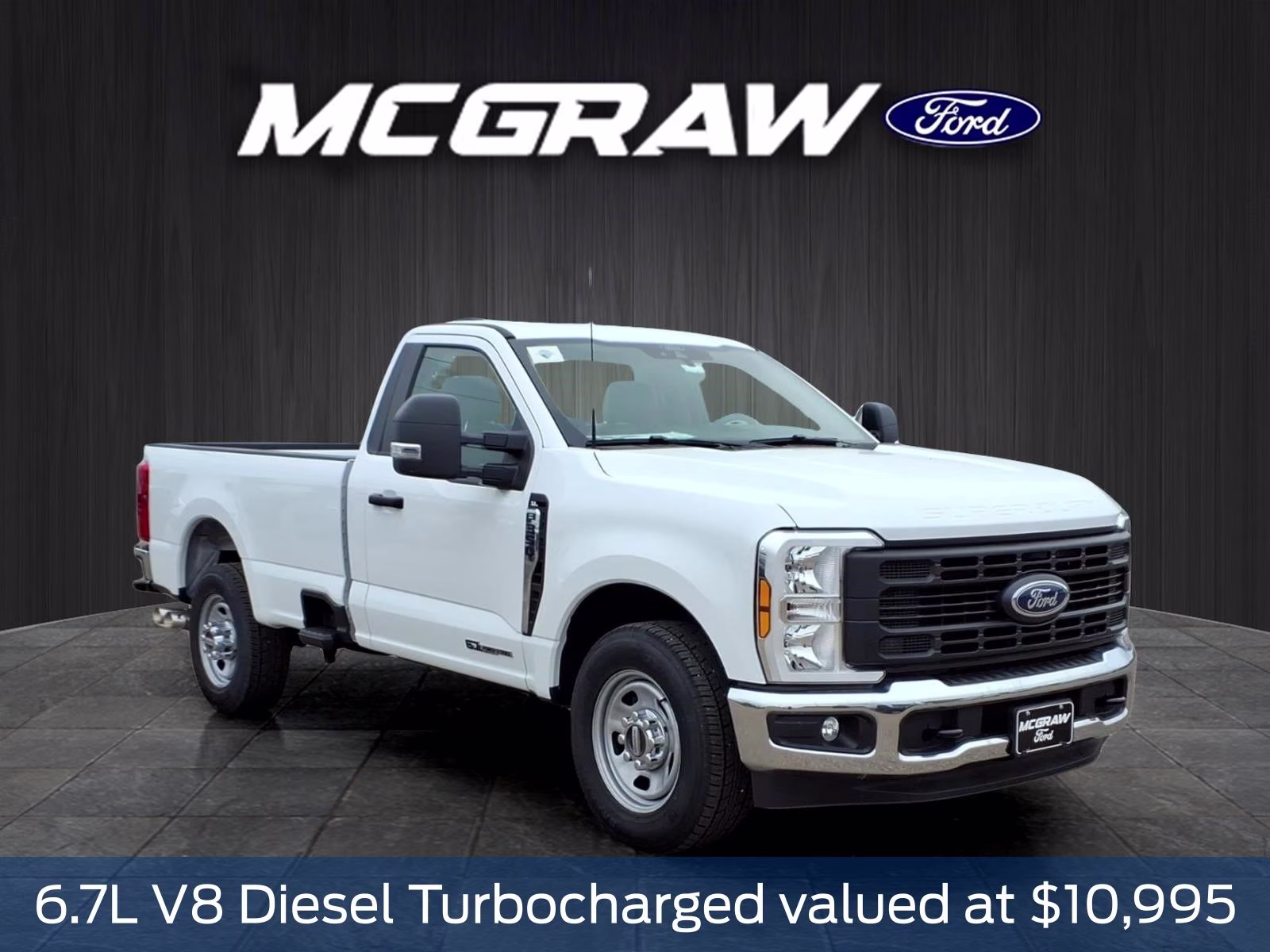 2026 Oxford White Ford Super Duty F-350 SRW XL RWD Truck