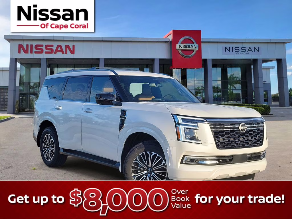 2026 Aspen White Tricoat Nissan Armada SL RWD SUV