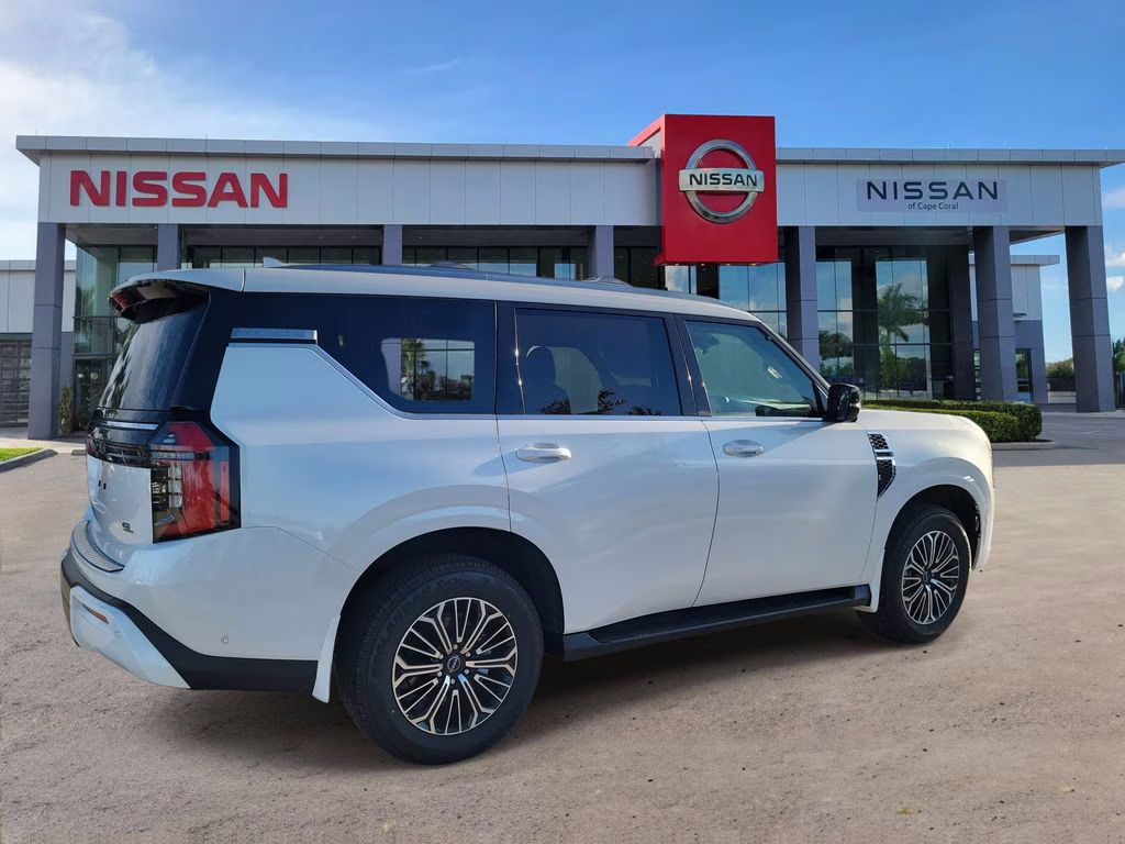 2026 Aspen White Tricoat Nissan Armada SL RWD SUV