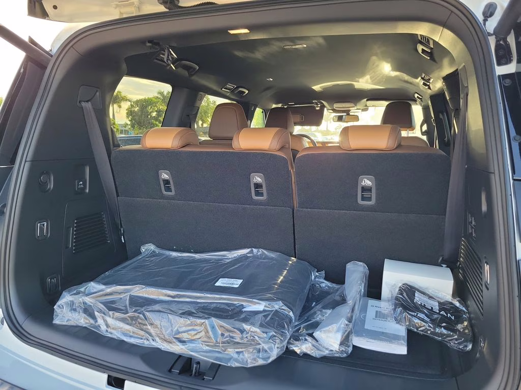 2026 Aspen White Tricoat Nissan Armada SL RWD SUV