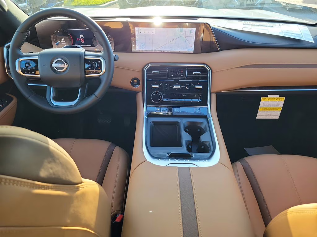 2026 Aspen White Tricoat Nissan Armada SL RWD SUV