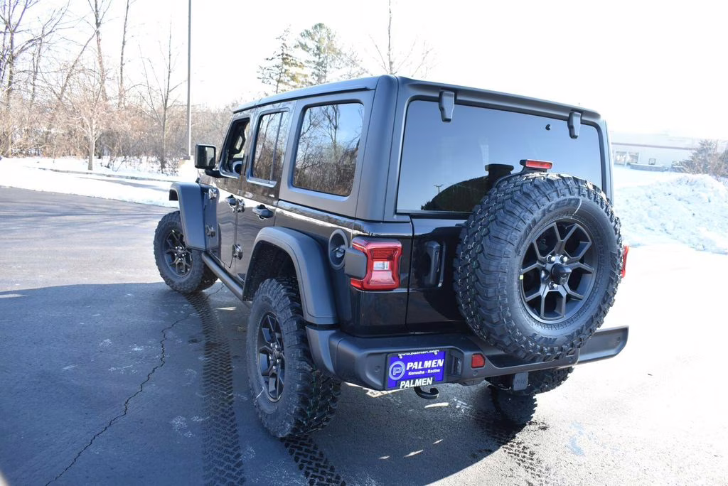 2026 black clearcoat Jeep Wrangler Willys 4X4 SUV