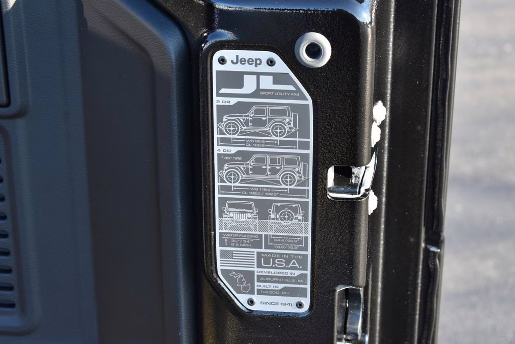 2026 black clearcoat Jeep Wrangler Willys 4X4 SUV