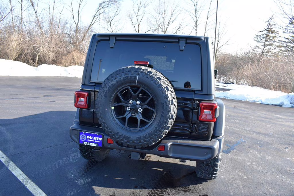 2026 black clearcoat Jeep Wrangler Willys 4X4 SUV