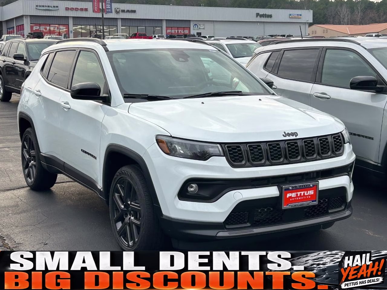 2026 Bright White Clearcoat Jeep Compass Latitude 4X4 SUV
