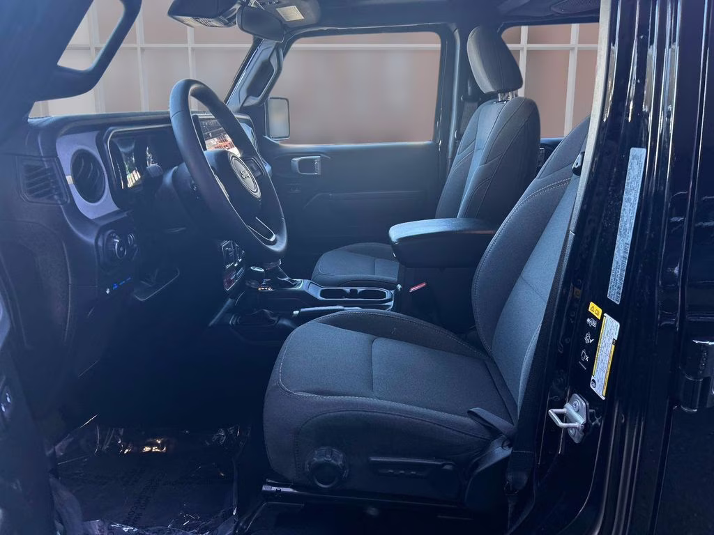 2024 Black Clearcoat Jeep Wrangler Willys 4xe 4X4 SUV