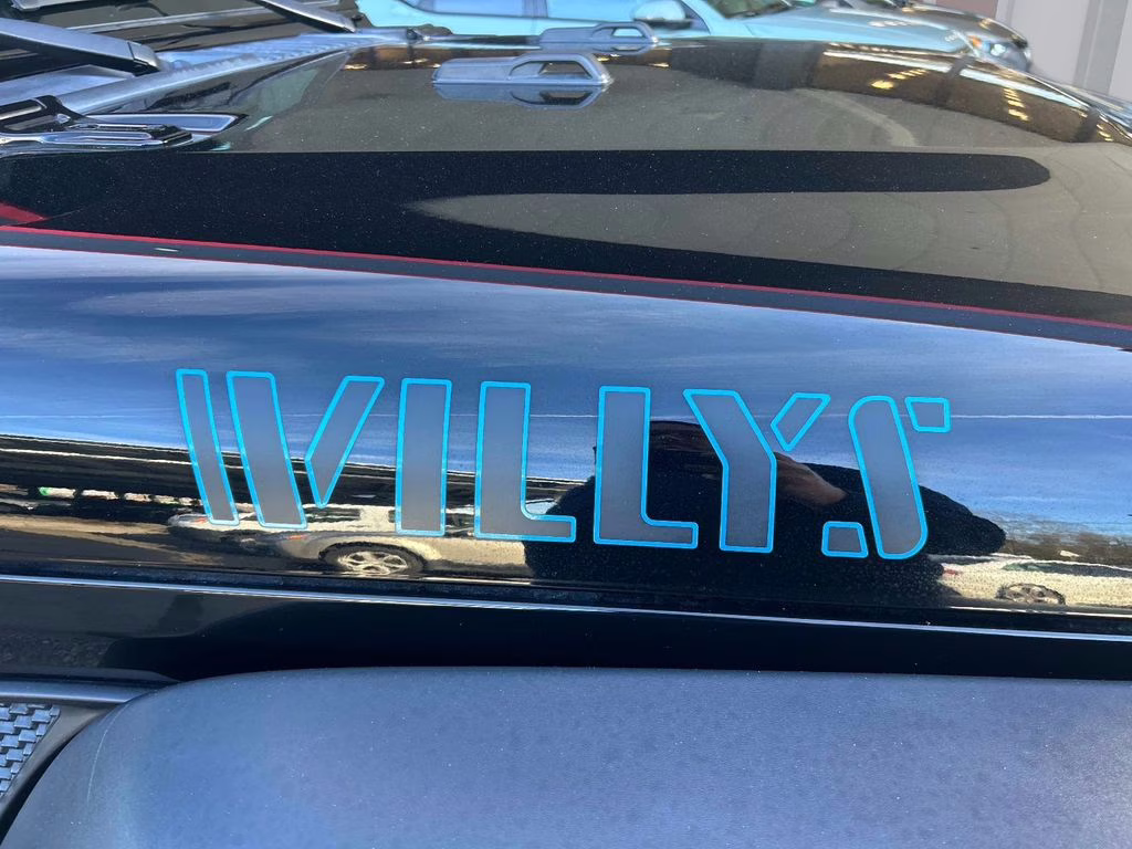 2024 Black Clearcoat Jeep Wrangler Willys 4xe 4X4 SUV