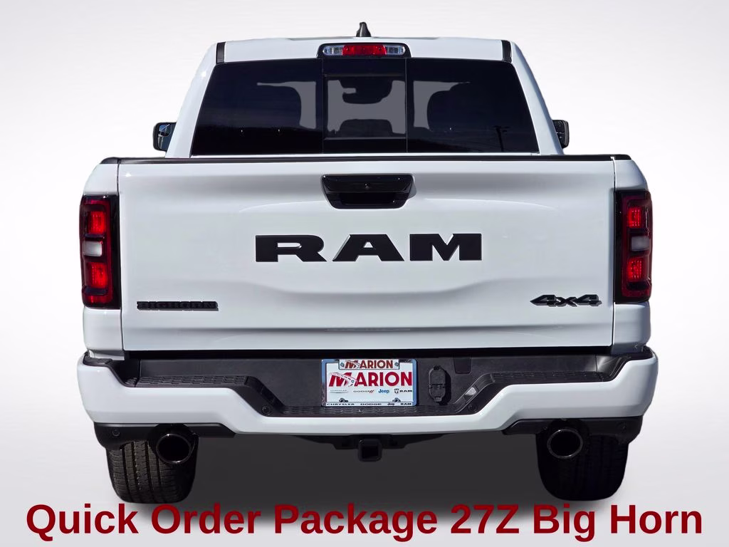 2026 Bright White Clearcoat Ram 1500 Big Horn/Lone Star 4X4 Truck
