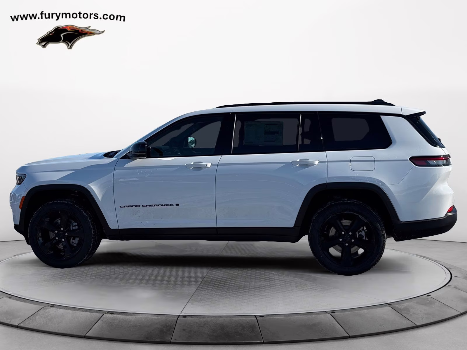 2025 Bright White Clearcoat Jeep Grand Cherokee L Limited 4X4 SUV