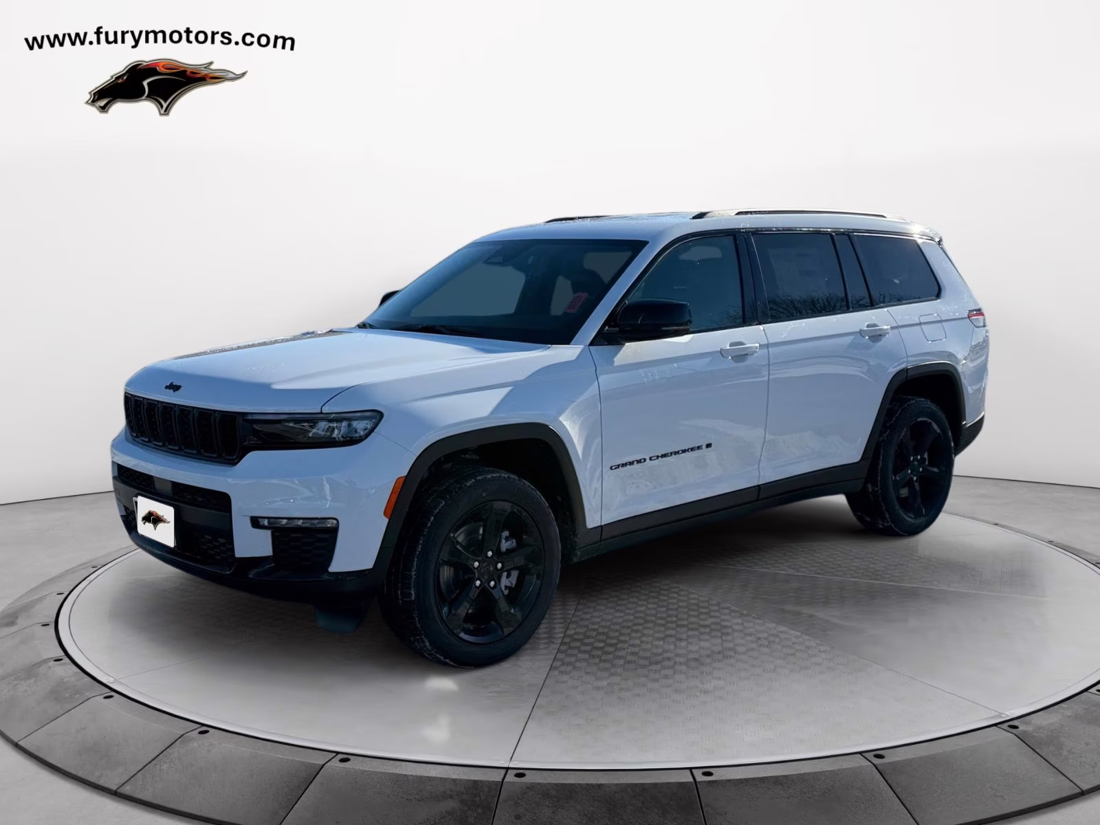 2025 Bright White Clearcoat Jeep Grand Cherokee L Limited 4X4 SUV