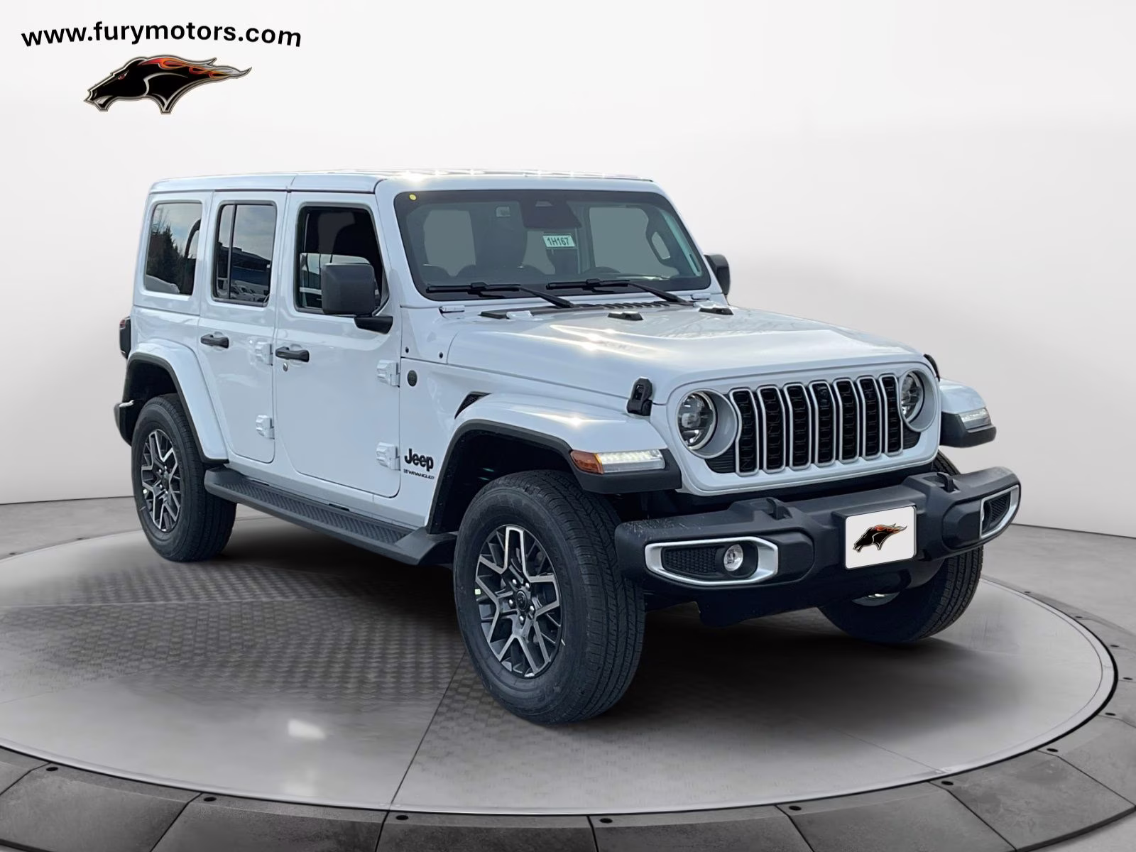 2026 bright white clearcoat Jeep Wrangler Sahara 4X4 SUV