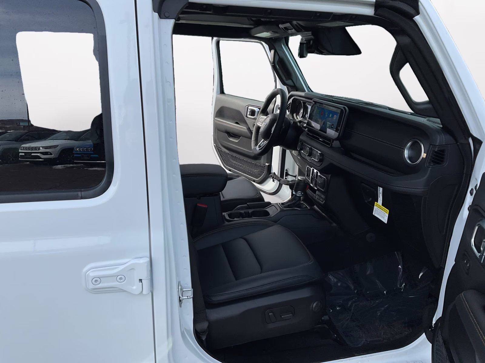 2026 bright white clearcoat Jeep Wrangler Sahara 4X4 SUV