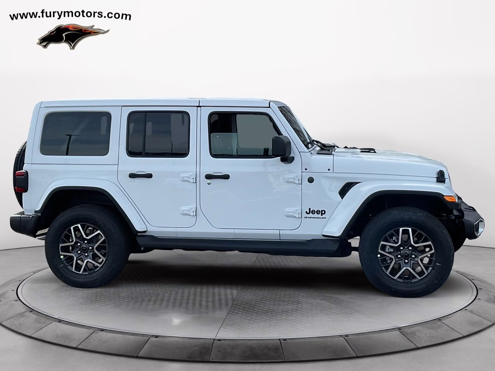 2026 bright white clearcoat Jeep Wrangler Sahara 4X4 SUV