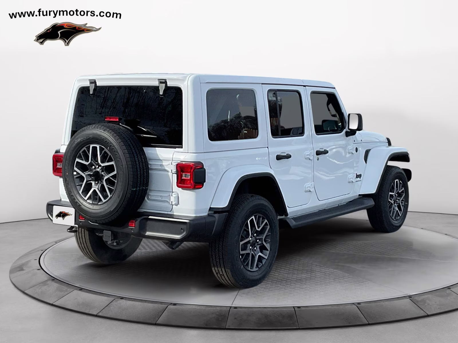 2026 bright white clearcoat Jeep Wrangler Sahara 4X4 SUV