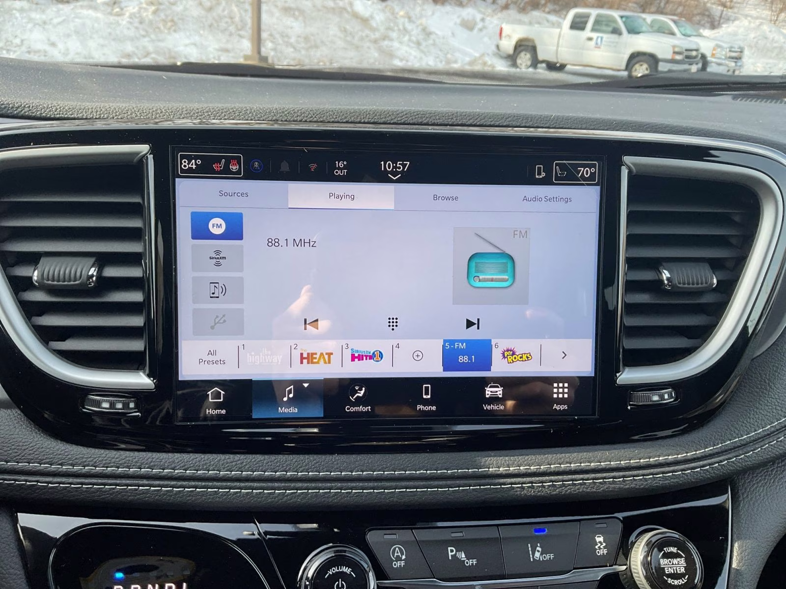 2026 Bright White Clearcoat Chrysler Pacifica Select AWD Van