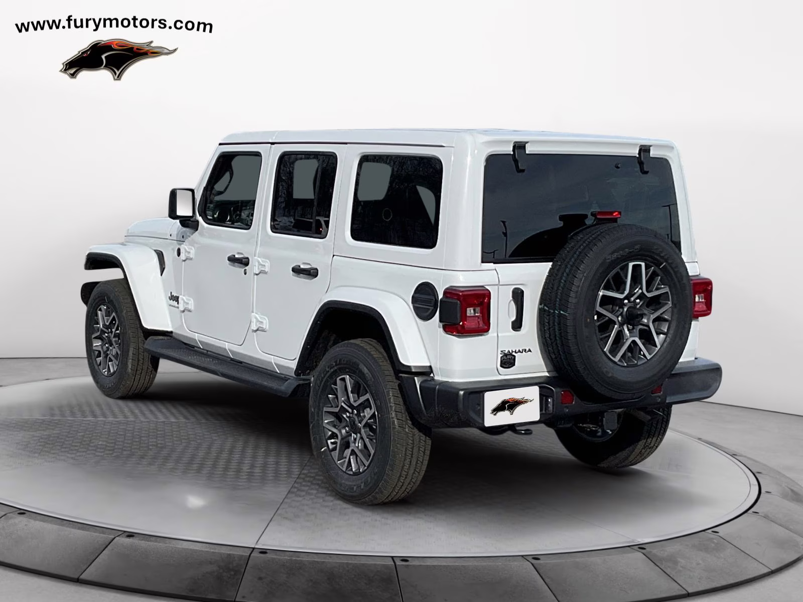 2026 bright white clearcoat Jeep Wrangler Sahara 4X4 SUV