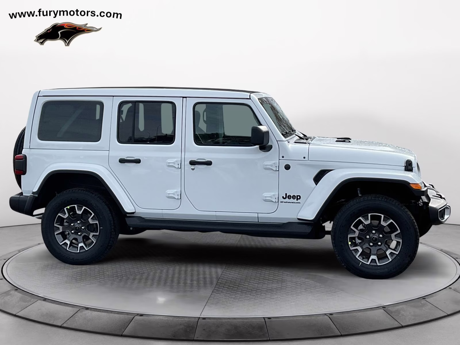 2026 bright white clearcoat Jeep Wrangler Sahara 4X4 SUV