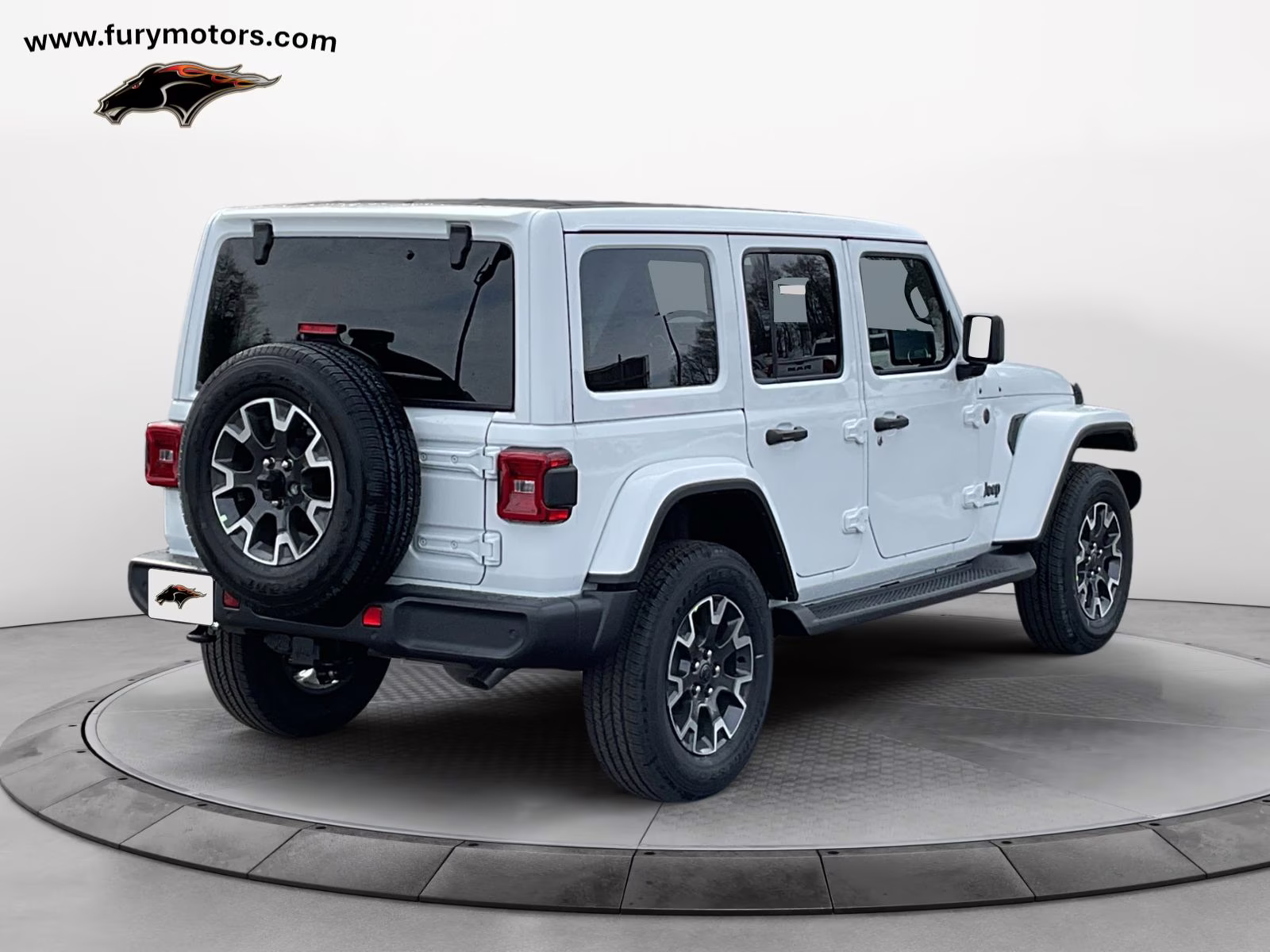 2026 bright white clearcoat Jeep Wrangler Sahara 4X4 SUV