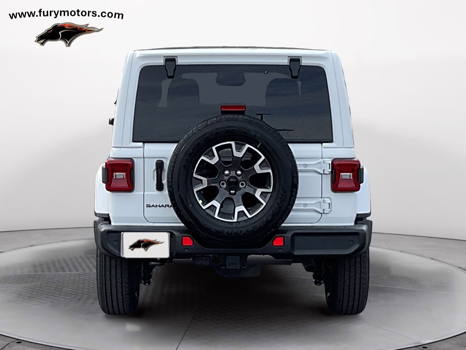 2026 bright white clearcoat Jeep Wrangler Sahara 4X4 SUV