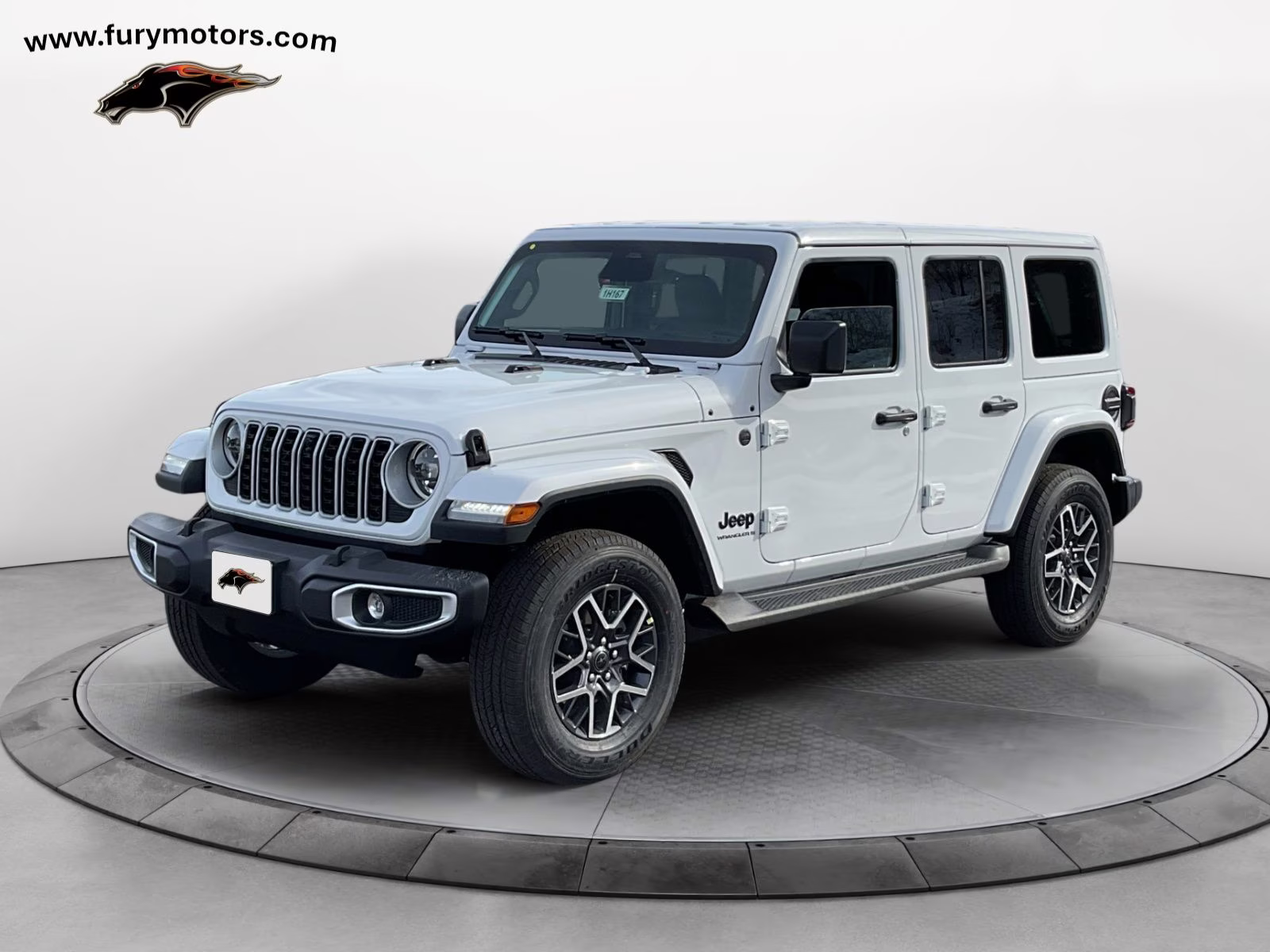 2026 bright white clearcoat Jeep Wrangler Sahara 4X4 SUV