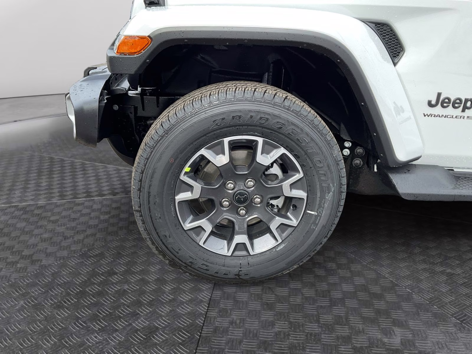 2026 bright white clearcoat Jeep Wrangler Sahara 4X4 SUV