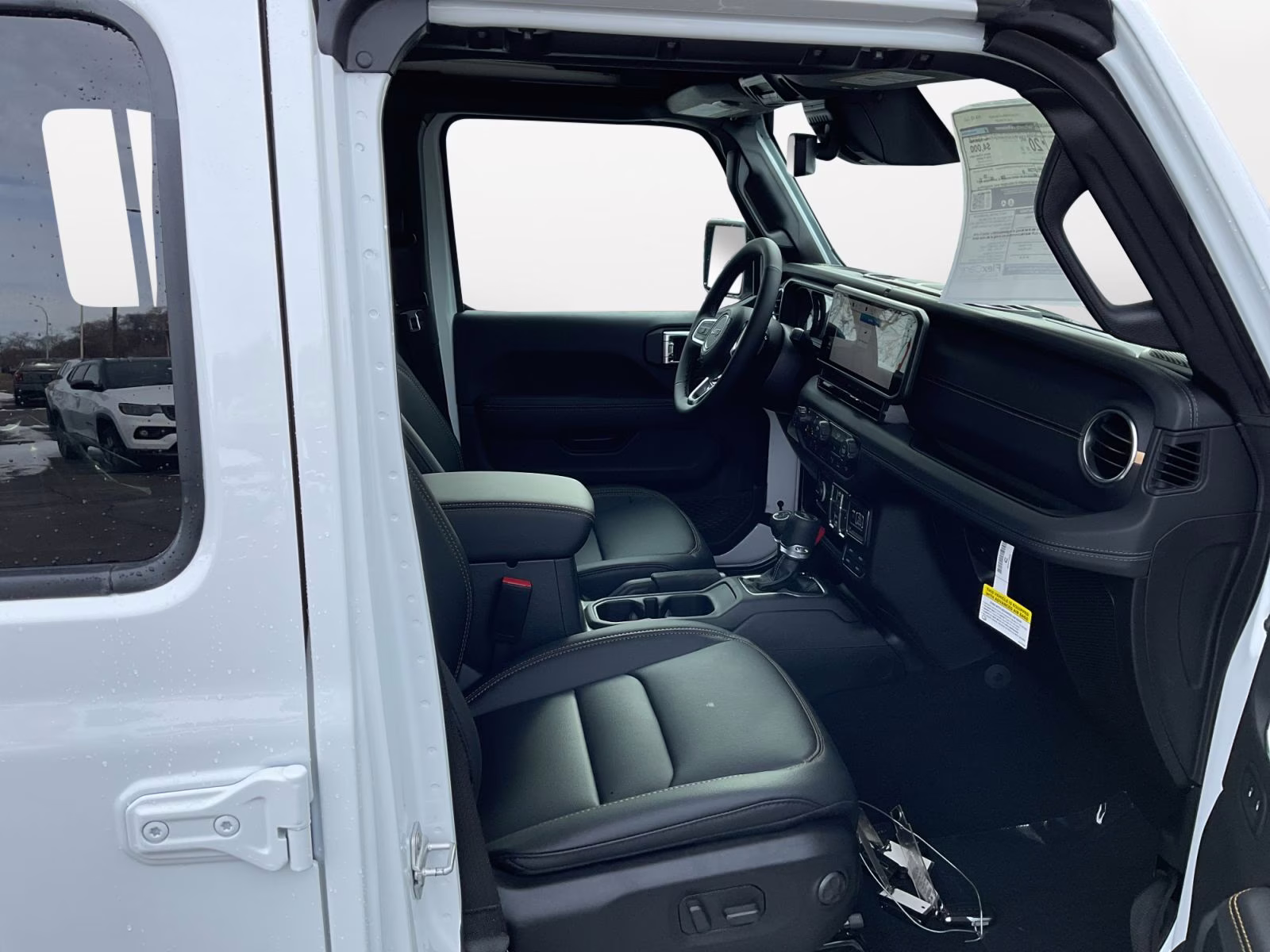 2026 bright white clearcoat Jeep Wrangler Sahara 4X4 SUV