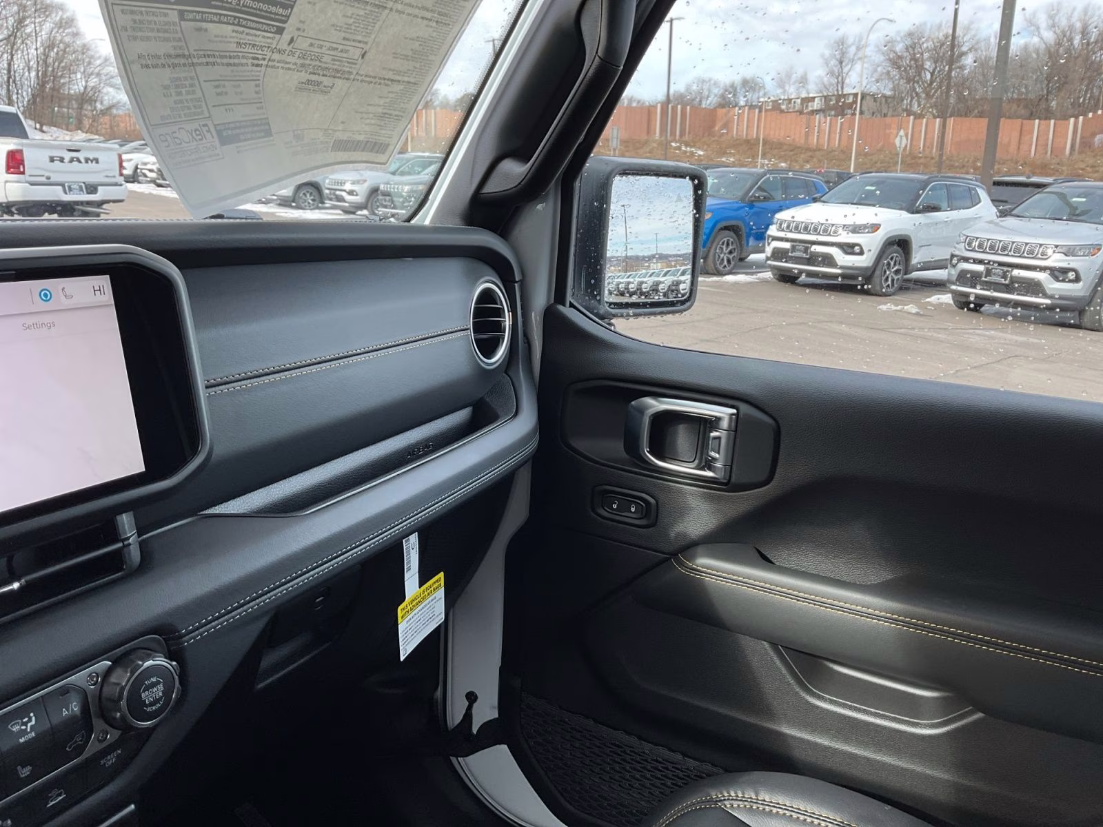 2026 bright white clearcoat Jeep Wrangler Sahara 4X4 SUV