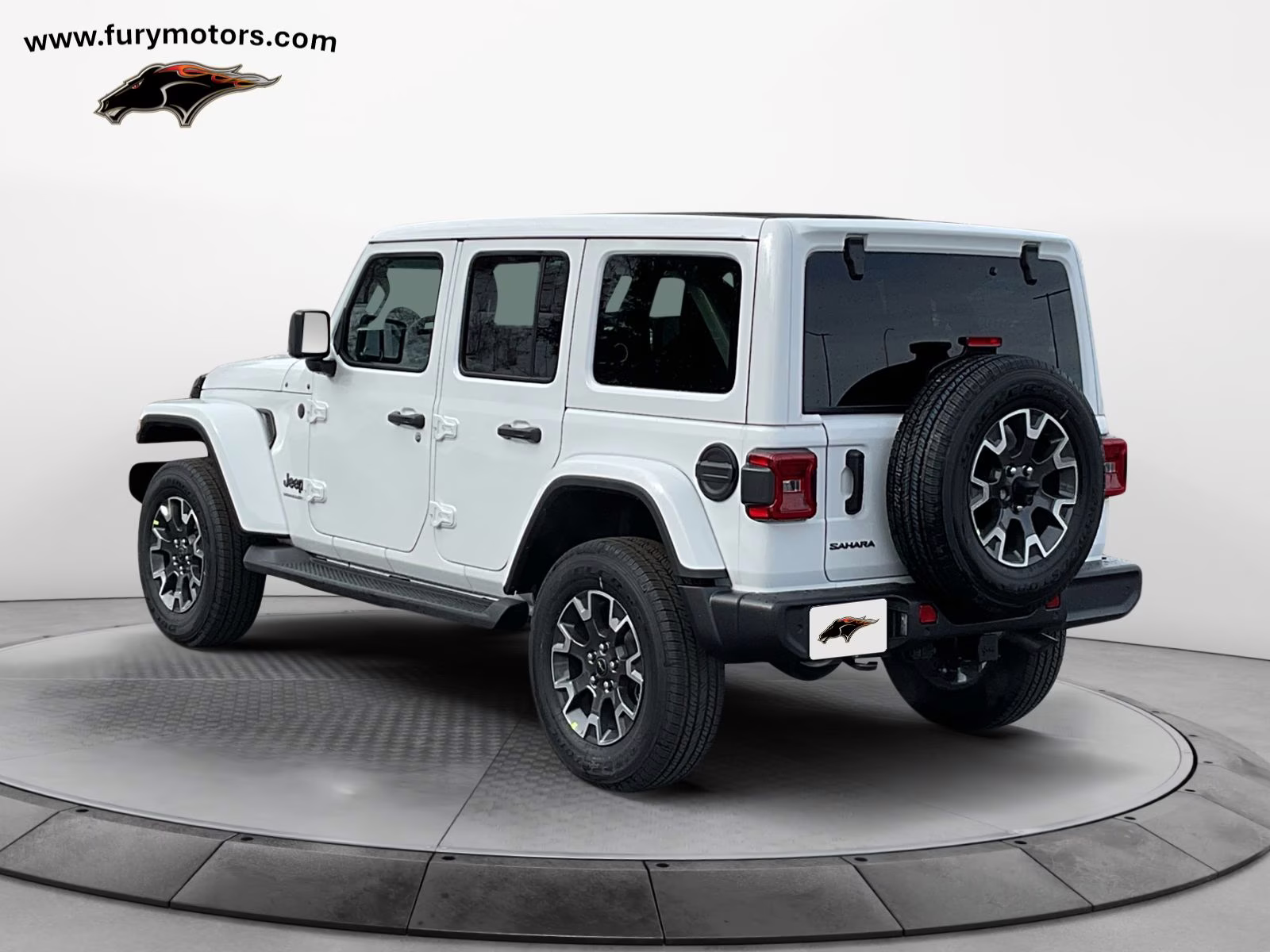 2026 bright white clearcoat Jeep Wrangler Sahara 4X4 SUV