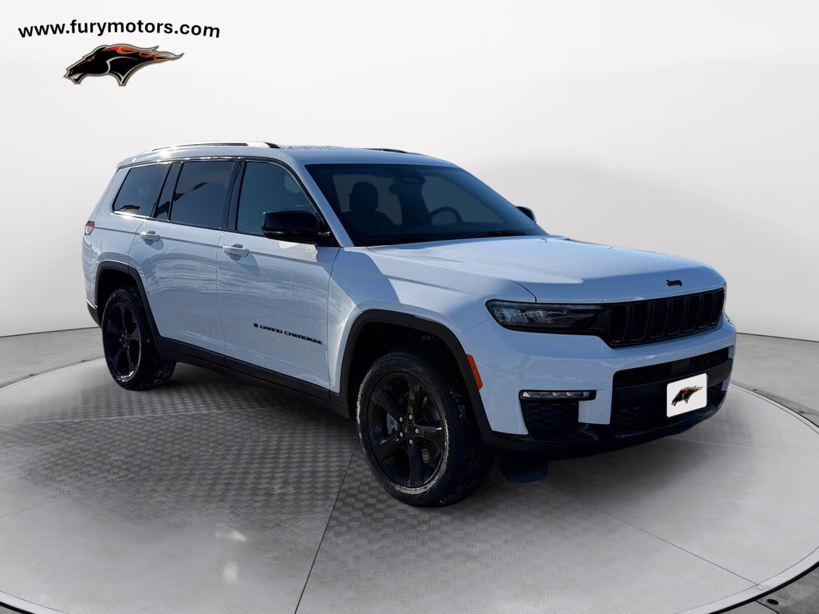 2025 Bright White Clearcoat Jeep Grand Cherokee L Limited 4X4 SUV