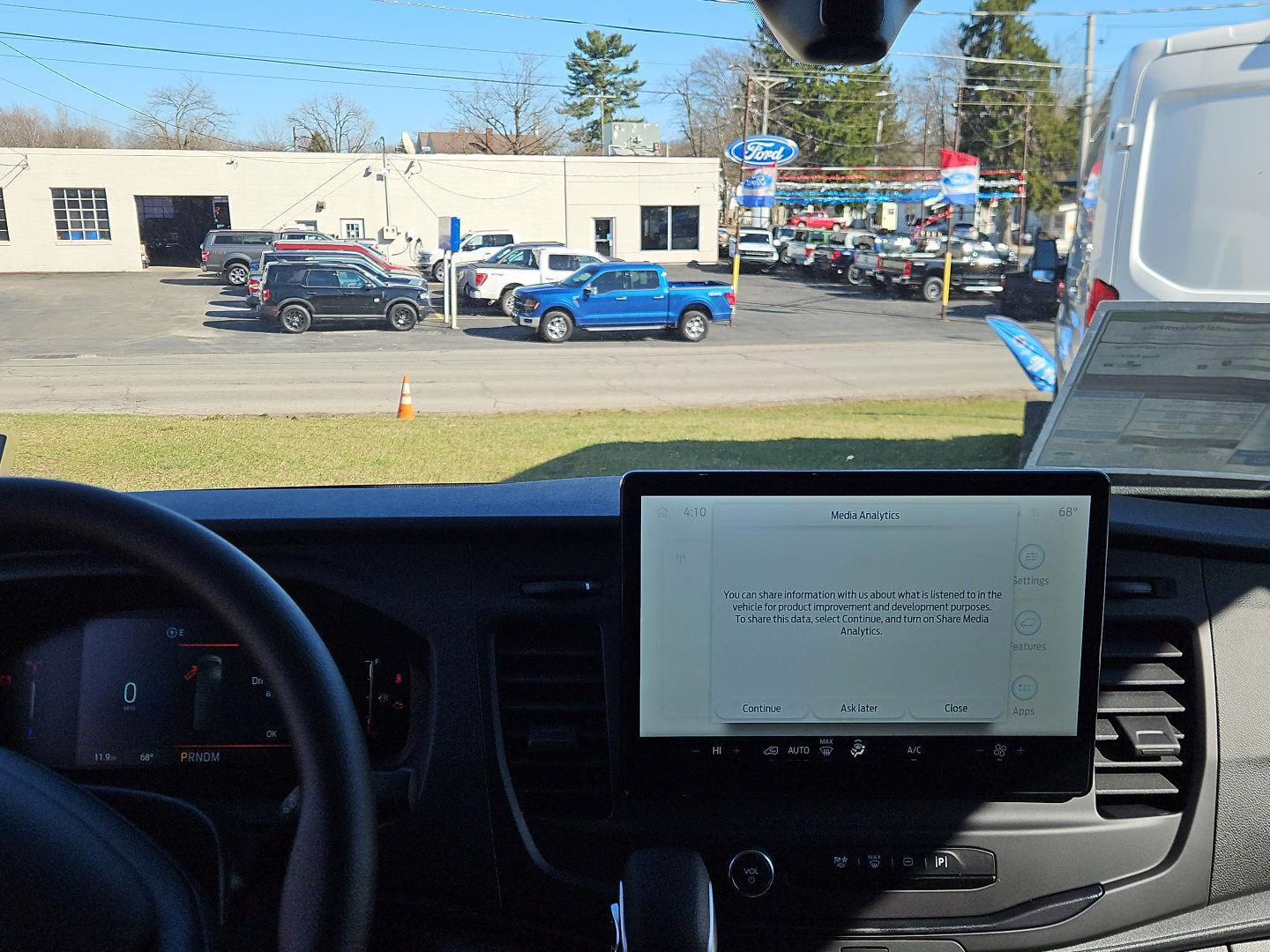 2026 Oxford White Ford Transit CARGO VAN RWD Van
