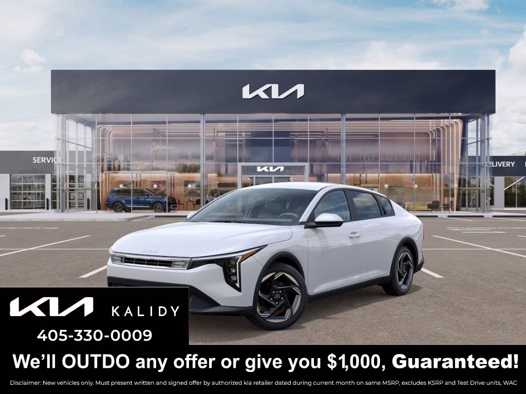 2026 Snow White Pearl Kia K4 EX FWD Sedan